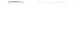 Desktop Screenshot of hobsonusa.com