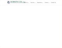 Tablet Screenshot of hobsonusa.com